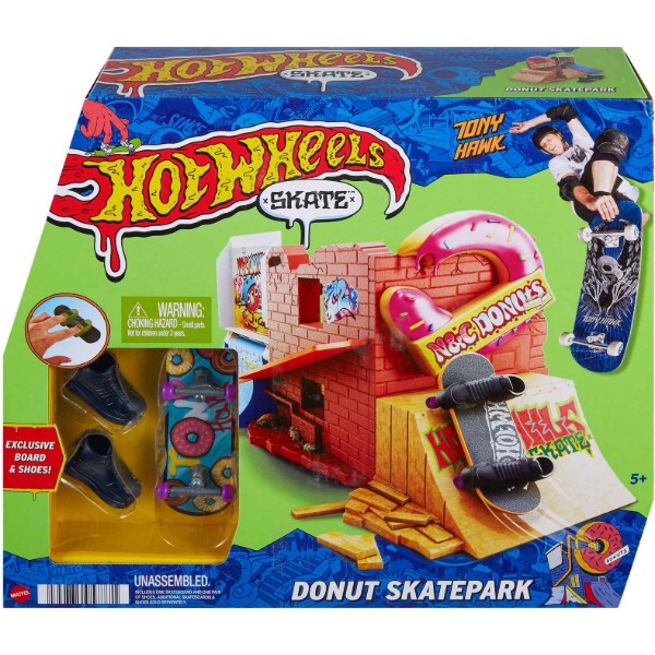 Фото - Ігровий набір Hot Wheels "Перше тренування" серії "Скейти" (в ас.) (HGT91)