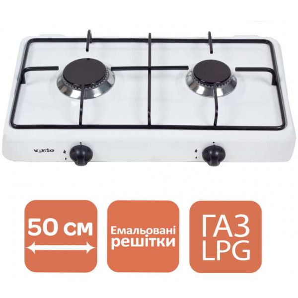 Фото - Уцінка - Плита газова настільна Ventolux HGT 620 ES (WH)