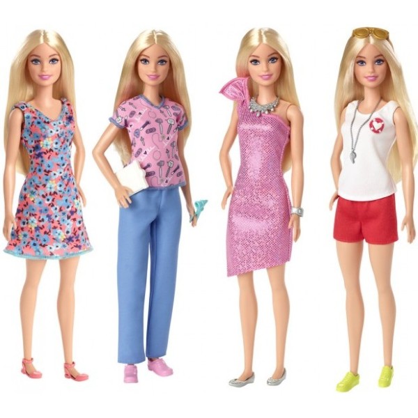 Фото - Мебель и домики для куклы Barbie Двухэтажный шкаф мечты с куклой (HGX57)
