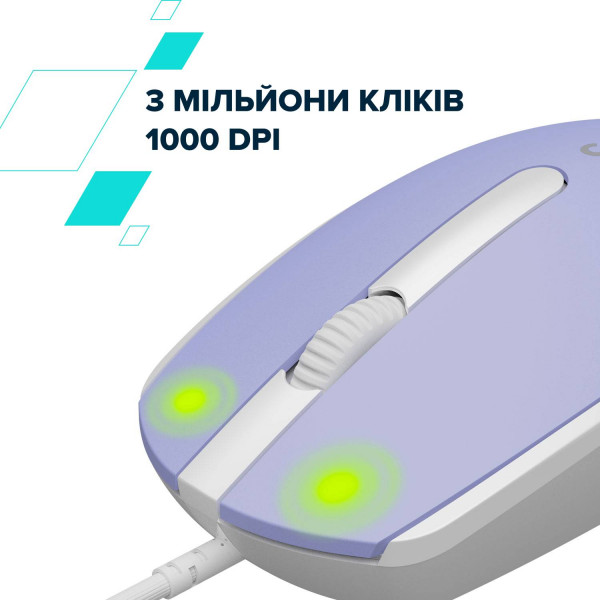 Фото - Миша дротова Canyon M-10 USB Mountain Lavender (CNE-CMS10ML)