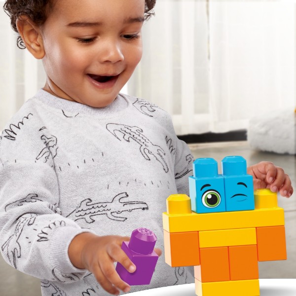 Фото - Пластиковый конструктор для малышей Mega Bloks Большой конструктор в мешке (150 деталей) (HHM96)