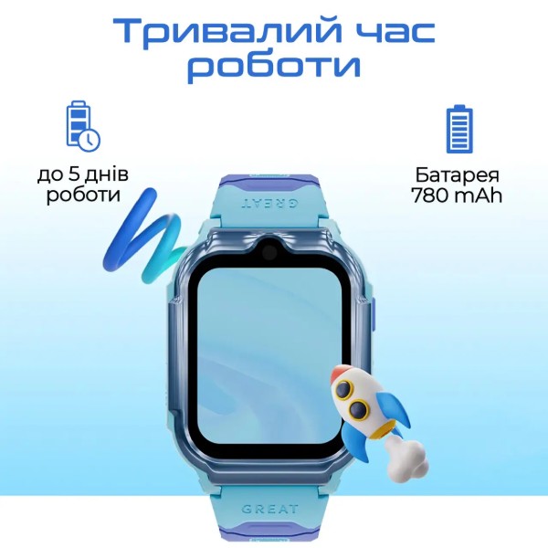 Фото - Детские часы HiFuture Kidguard G1 Sky Blue