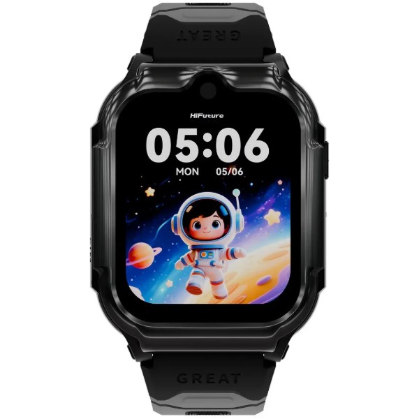 Фото - Детские часы HiFuture Kidguard G1 с GPS 4G и камерой Black Grey