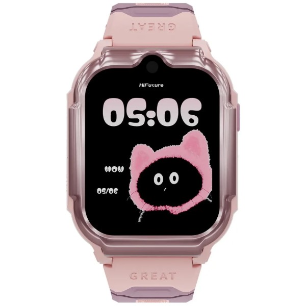 Фото - Детские часы HiFuture Kidguard G1 с GPS 4G и камерой Pink Purple