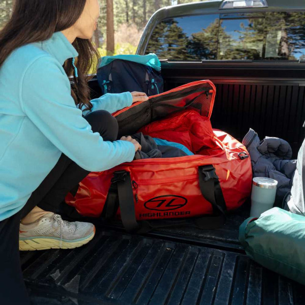 Фото - Сумка дорожня Highlander Hauler Duffel 45L Red (DB132-RD)