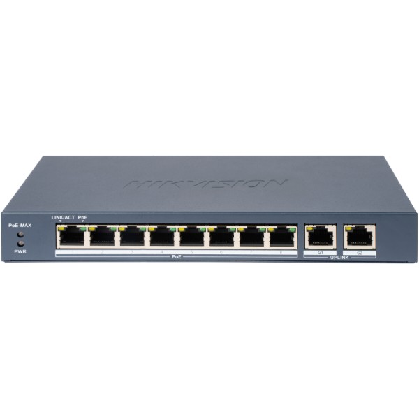 Фото - Коммутатор локальної мережі (Switch) Hikvision DS-3E0310P-E/M(B) PoE