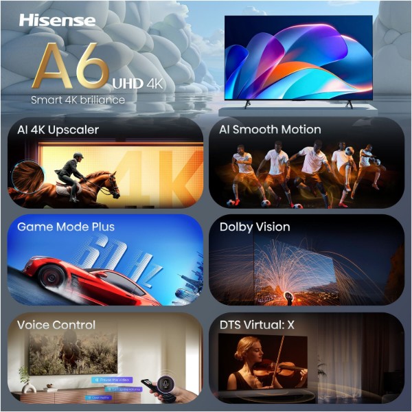 Фото - Телевизор Hisense 43A6S