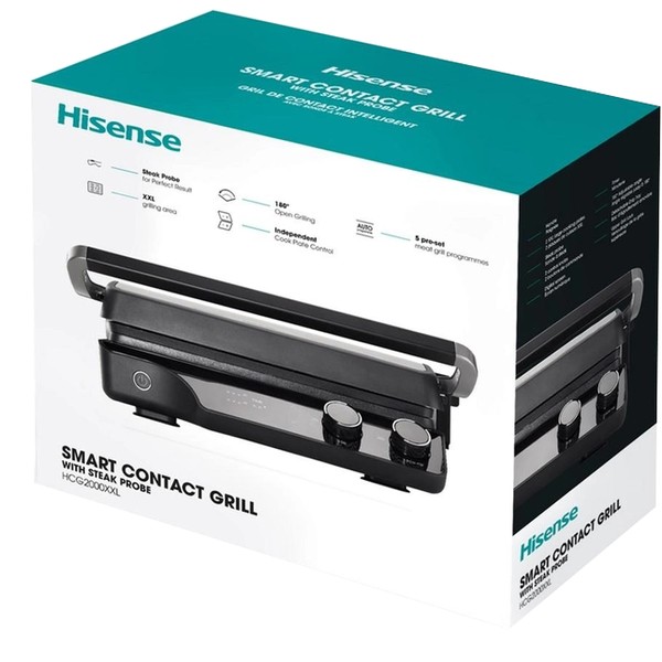 Фото - Гриль-барбекю электрический Hisense HCG2000XXL