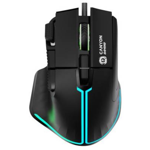 Фото - Мышь проводная игровая Canyon Fortnax GM-636 Black (CND-SGM636B)