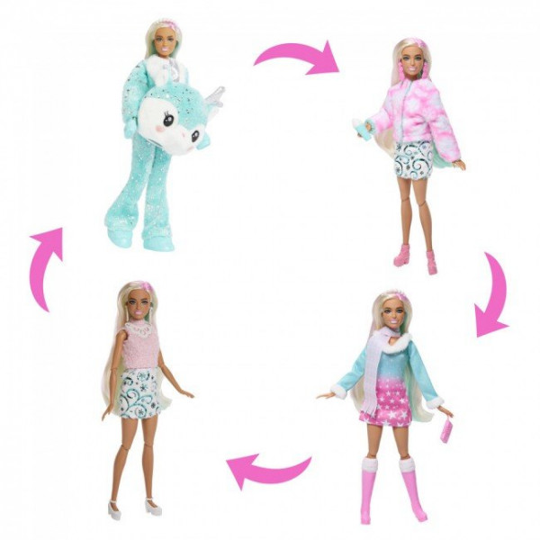 Фото - Ігровий набір Barbie Адвент-календар "Cutie Reveal" (HJX76)