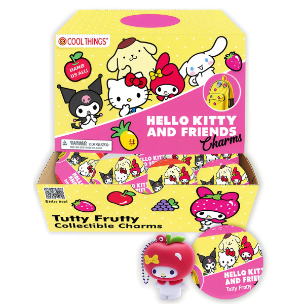 Фото - Ігрова фігурка-сюрприз Cool Things Hello Kitty Charms - ТУТТІ-ФРУТТІ в асортименті (HK014)