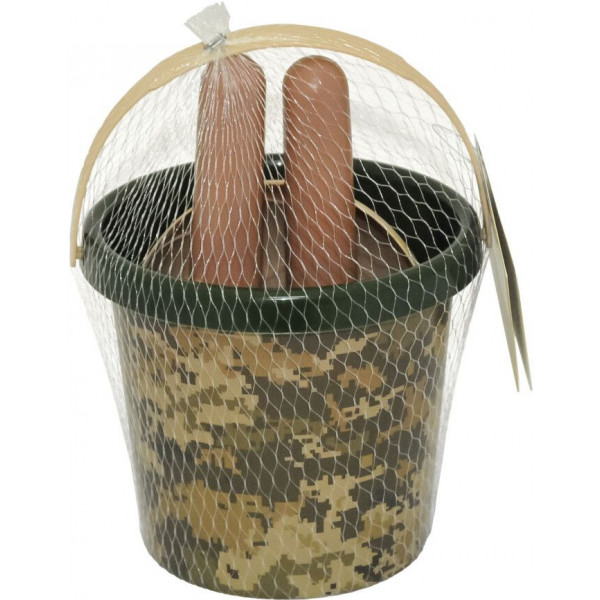 Фото - Набор для игры в песочнице Tigres "Каммуфляж" 4 ел. с термонаклейкой, Tigres (39911)