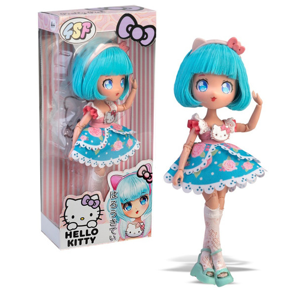 Фото - Лялька 4SF Manga Dolls Hello Kitty – КРАСОТКА ПІНК (HKTF0300)