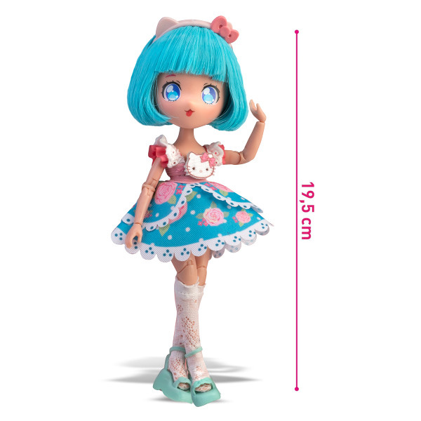 Фото - Лялька 4SF Manga Dolls Hello Kitty – КРАСОТКА ПІНК (HKTF0300)