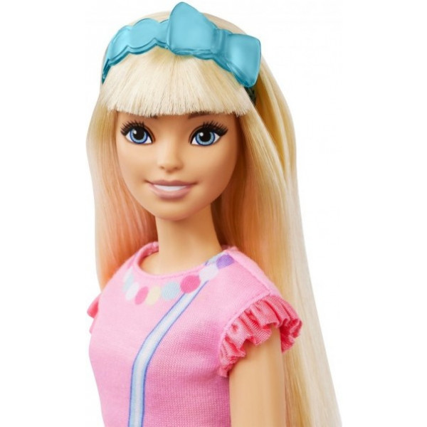 Фото - Лялька Barbie "Моя перша Barbie" білявка з кошеням (HLL19)
