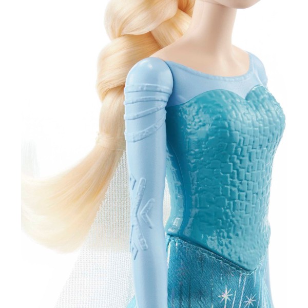 Фото - Коллекционная кукла Disney Frozen Эльза из м/ф "Ледяное сердце" в платье со шлейфом (HLW47)