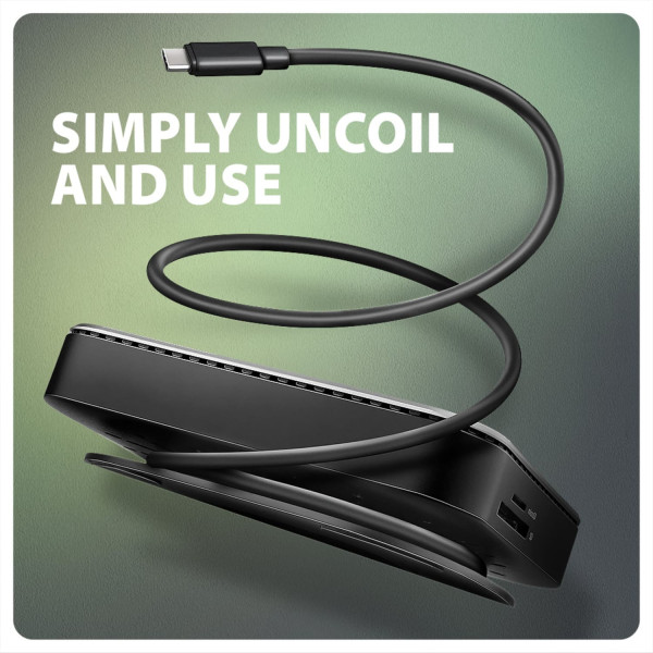 Фото - Хаб USB AXAGON USB-C 10Gbps UFO 9in1 Grey (HMC-UFO)