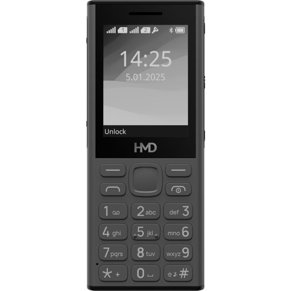 Фото - Мобільний телефон HMD 130 Music DS Dark Grey
