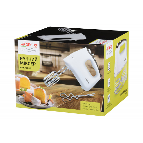 Фото - Миксер Ardesto HMK-4006W