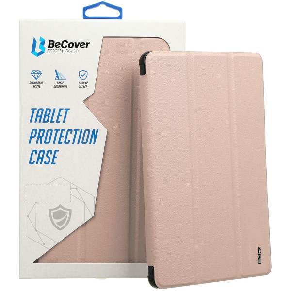 Фото - Чохол для планшета Becover Tri Fold Soft TPU Silicone for Apple iPad 10.9" (2022/2024)/iPad (А16) 2025 11" Pink (708523)