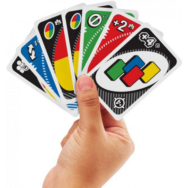 Фото - Настільна гра (5-7 років) Mattel games UNO "Flex" (HMY99)