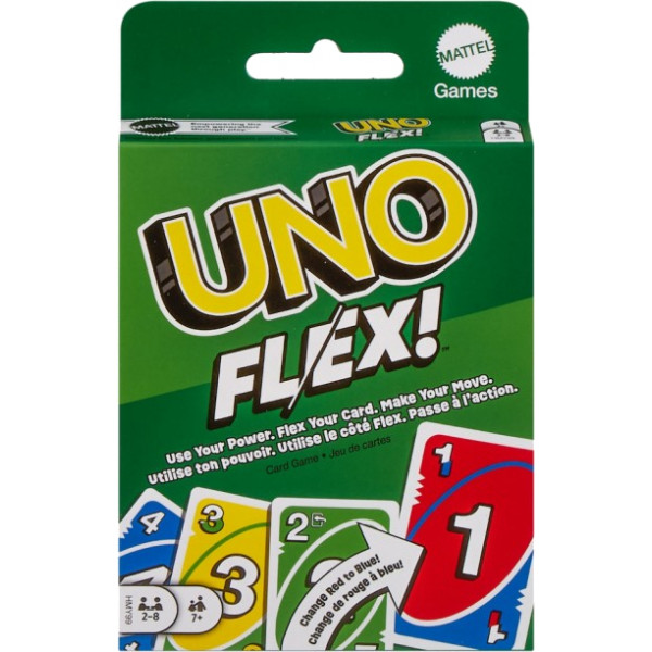 Фото - Настільна гра (5-7 років) Mattel games UNO "Flex" (HMY99)