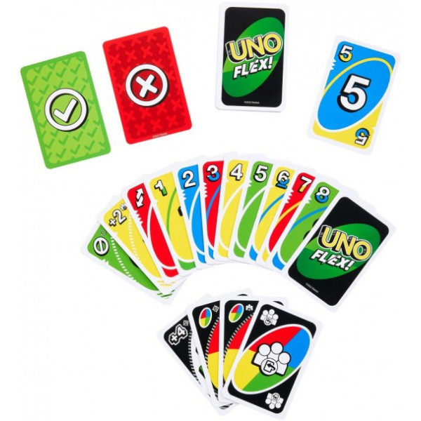 Фото - Настільна гра (5-7 років) Mattel games UNO "Flex" (HMY99)