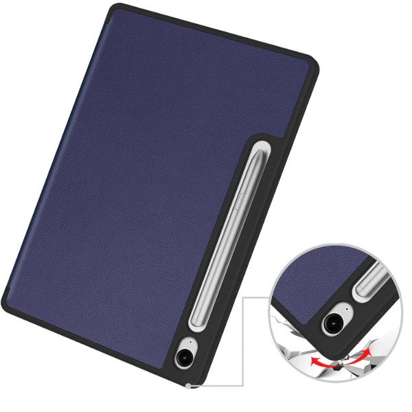 Фото - Чохол для планшета BeCover Flexible TPU Mate for Samsung Galaxy Tab S9 (SM-X710/SM-X716)/S9 FE (SM-X510/SM-X516B) 11.0" Deep Blue (712528)
