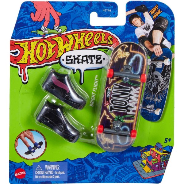 Фото - Игровой набор Hot Wheels Скейт и обувь для пальчиков (в асс.) (HGT46)