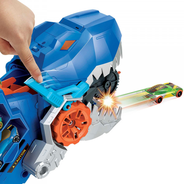 Фото - Дальнобойщики Hot Wheels "Невероятный Ти-Рекс" (HNG50)