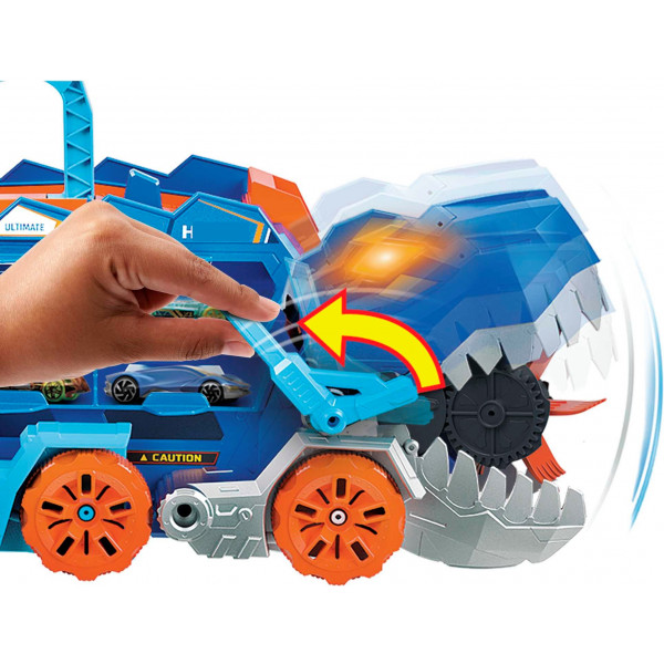 Фото - Дальнобойщики Hot Wheels "Невероятный Ти-Рекс" (HNG50)