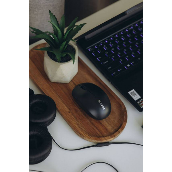Фото - Миша бездротова Canyon MW-04 Bluetooth Black (CNS-CMSW04B)