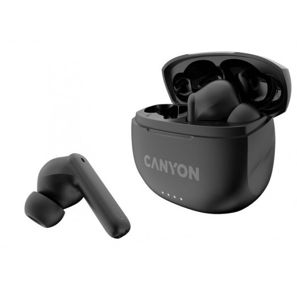 Фото - Наушники вкладыши беспроводные TWS Canyon TWS-8 (CNS-TWS8B) Black