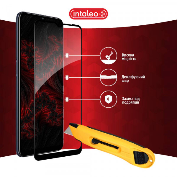 Фото - Захисне скло для смартфону Intaleo Full Glue for Oppo A55 5G Black (1283126522116)
