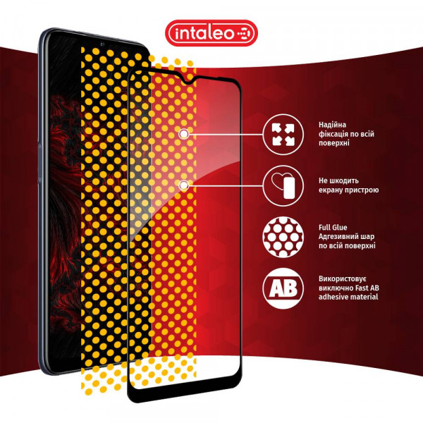 Фото - Захисне скло для смартфону Intaleo Full Glue for Oppo A55 5G Black (1283126522116)