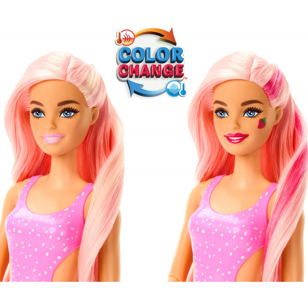 Фото - Лялька Barbie "Pop Reveal" серії "Соковиті фрукти" – полуничний лимонад (HNW41)