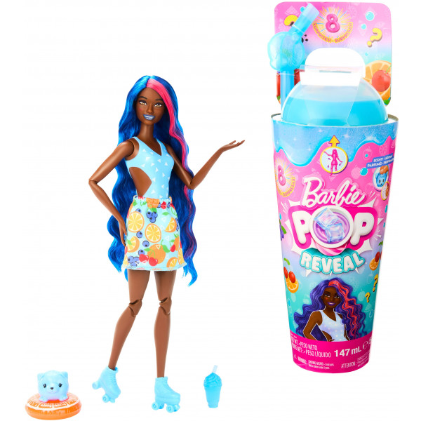 Фото - Лялька Barbie "Pop Reveal" серії "Соковиті фрукти" – вітамінний пунш (HNW42)