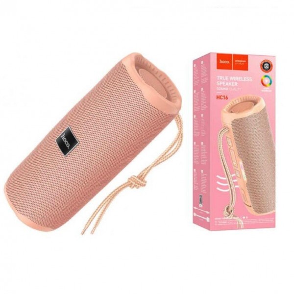 Фото - Портативная акустика HOCO HC16 Vocal sports BT speaker pink (6931474791481)