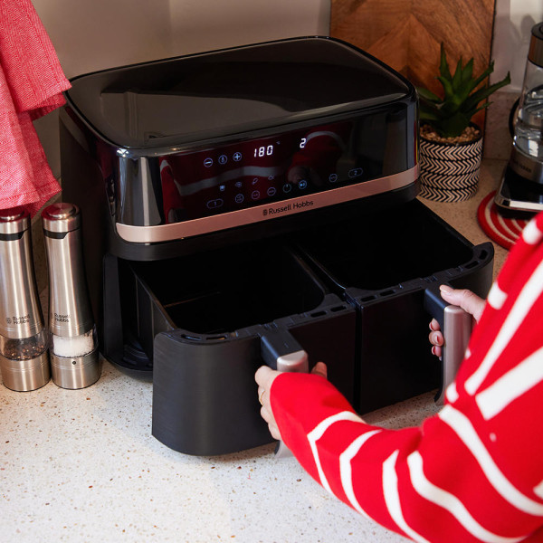 Фото - Мультипечь Russell Hobbs 27680-56 Satis Fry DualBaske