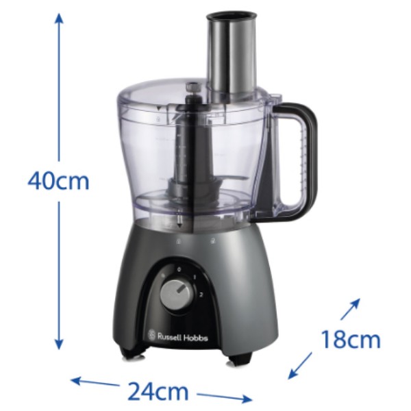 Фото - Кухонный комбайн Russell Hobbs 27111-56 Matte Charcoal Food Processor