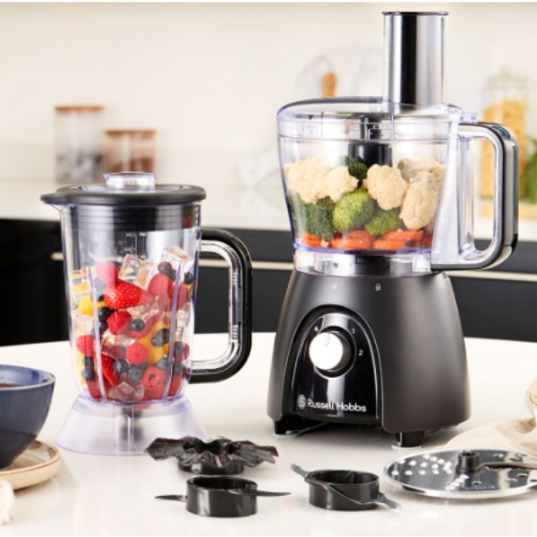 Фото - Кухонный комбайн Russell Hobbs 27111-56 Matte Charcoal Food Processor