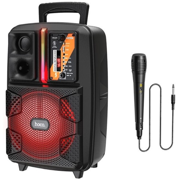 Фото - Портативна акустика HOCO BS37 Dancer outdoor wireless speaker Black (6931474727602)