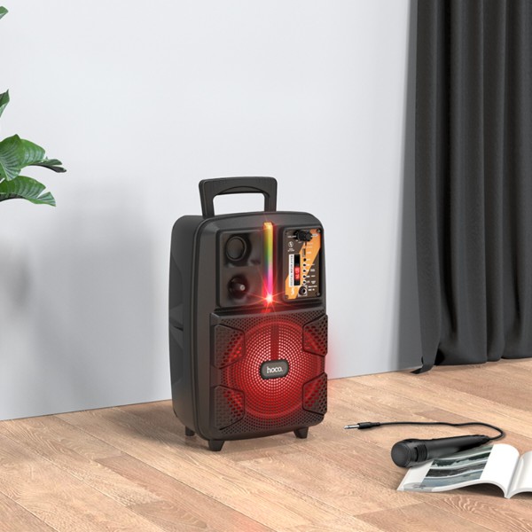 Фото - Портативна акустика HOCO BS37 Dancer outdoor wireless speaker Black (6931474727602)