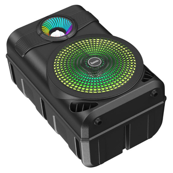 Фото - Портативна акустика HOCO BS46 Mature outdoor BT speaker Black (6931474754080)