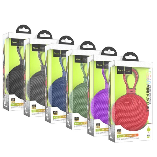 Фото - Портативна акустика HOCO BS60 Exploring sports BT speaker black (6942007604758)