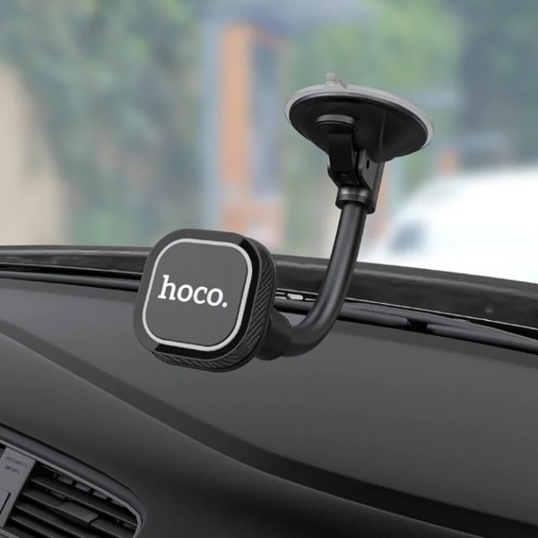 Фото - Автодержатель HOCO CA55 Black/Gray (6931474707543)