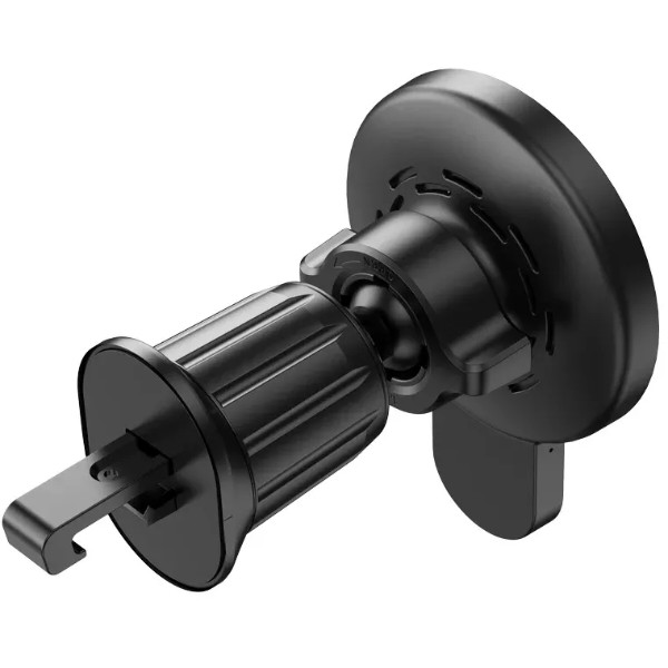 Фото - Автодержатель с беспроводной зарядкой HOCO CA85 Black (6931474745484)