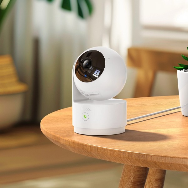 Фото - IP-камера HOCO D8 Indoor PTZ HD camera EU (6942007659093)