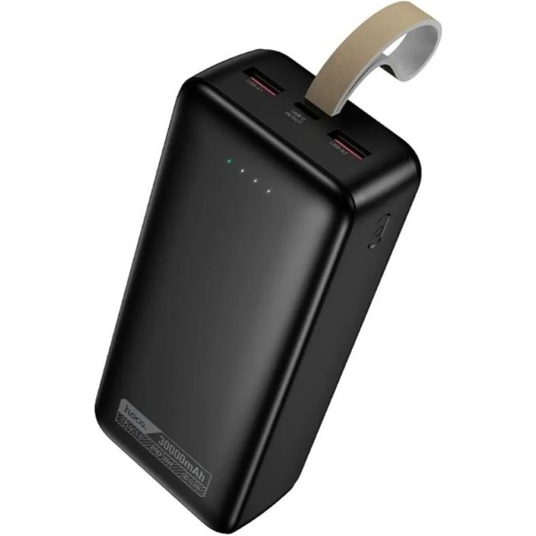 Фото - Батарея мобільна HOCO DB130A Tridentis PD30W + QC3.0 30000 mAh Black (715943)