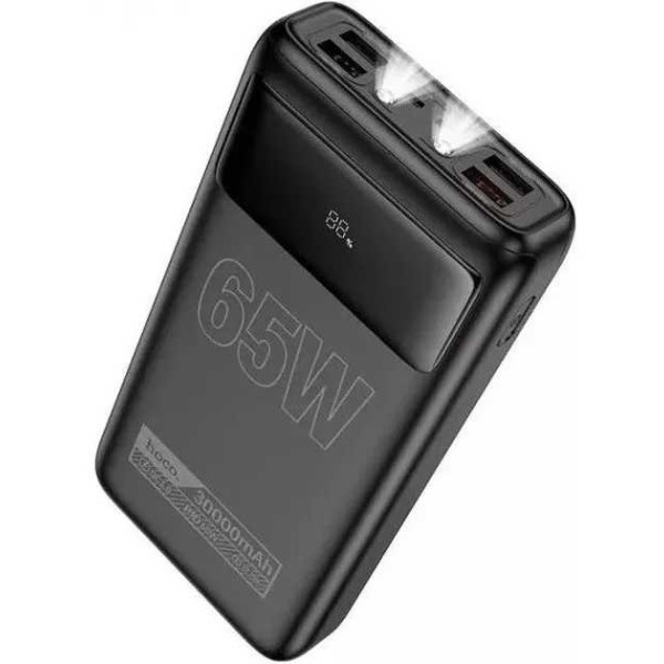 Фото - Батарея мобильная HOCO DB81 Apollo 65W 30000mAh Black (6942007637749)